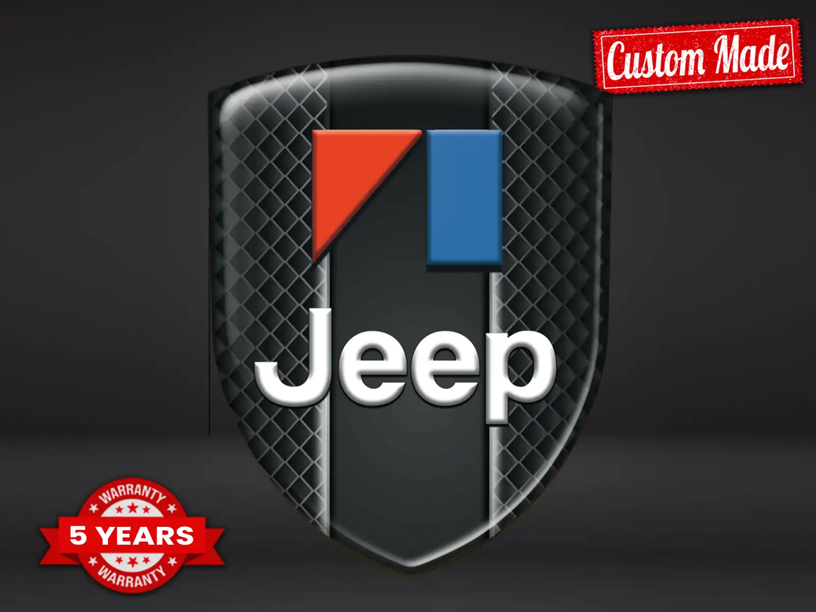 Jeep Adesivi Paraurti Auto su Misura Sport Corsa Stellari